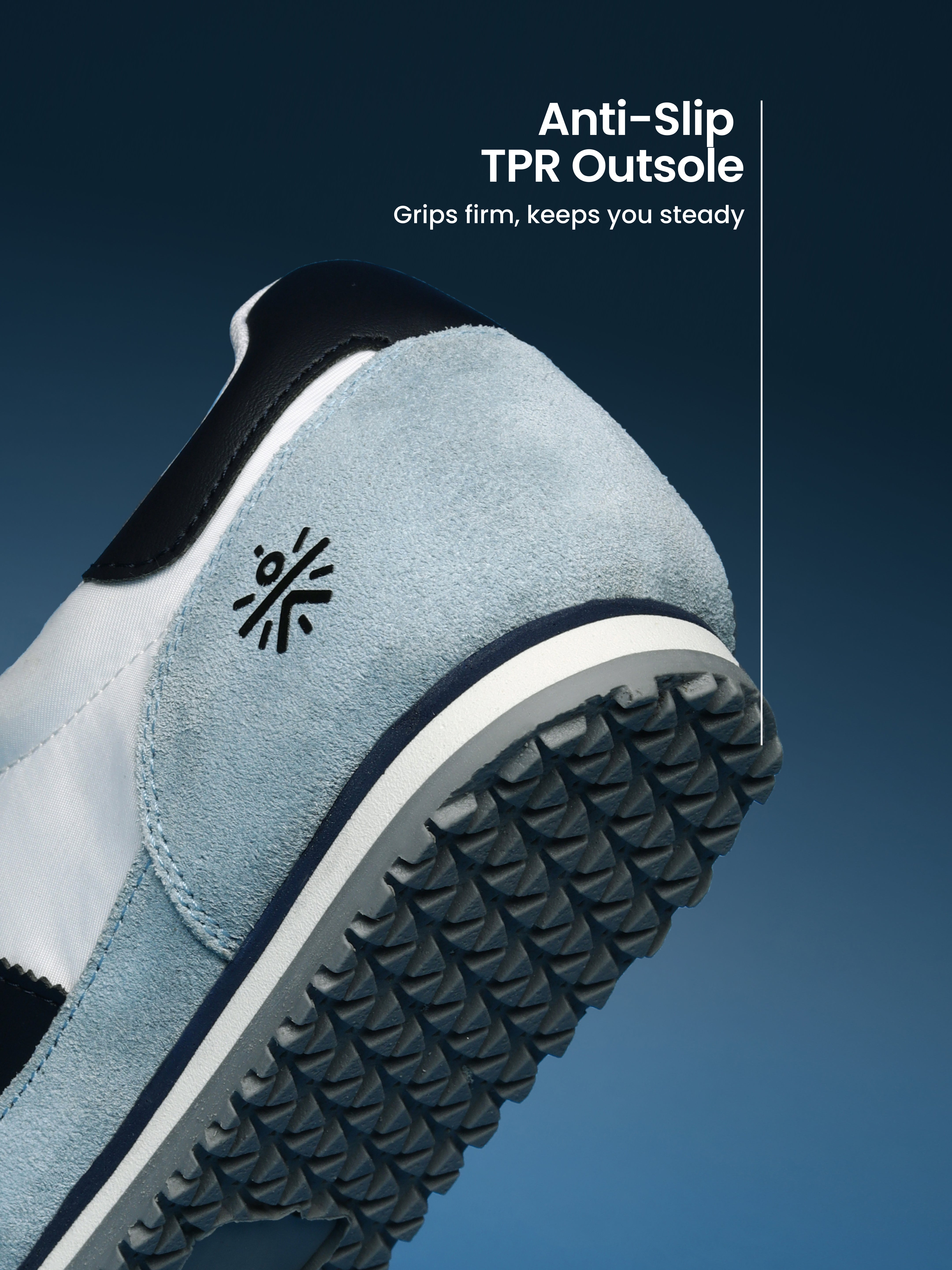 cult Men's UrbanEdge Sneakers - White/Ice Blue