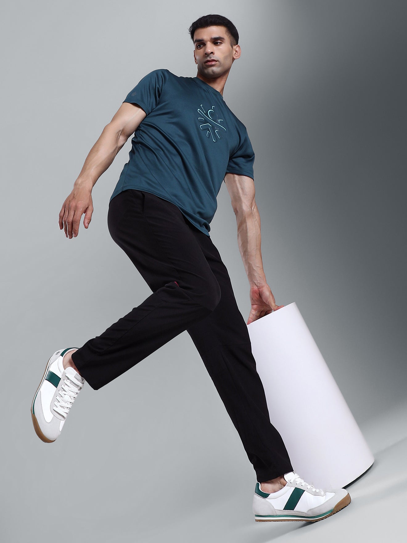 cult Men's UrbanEdge Sneakers - White/Green