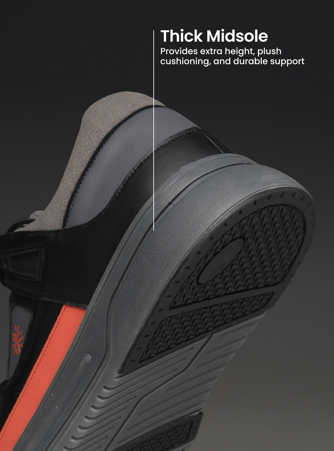 cult Men's AeroLite Sneakers - D.Grey/Black