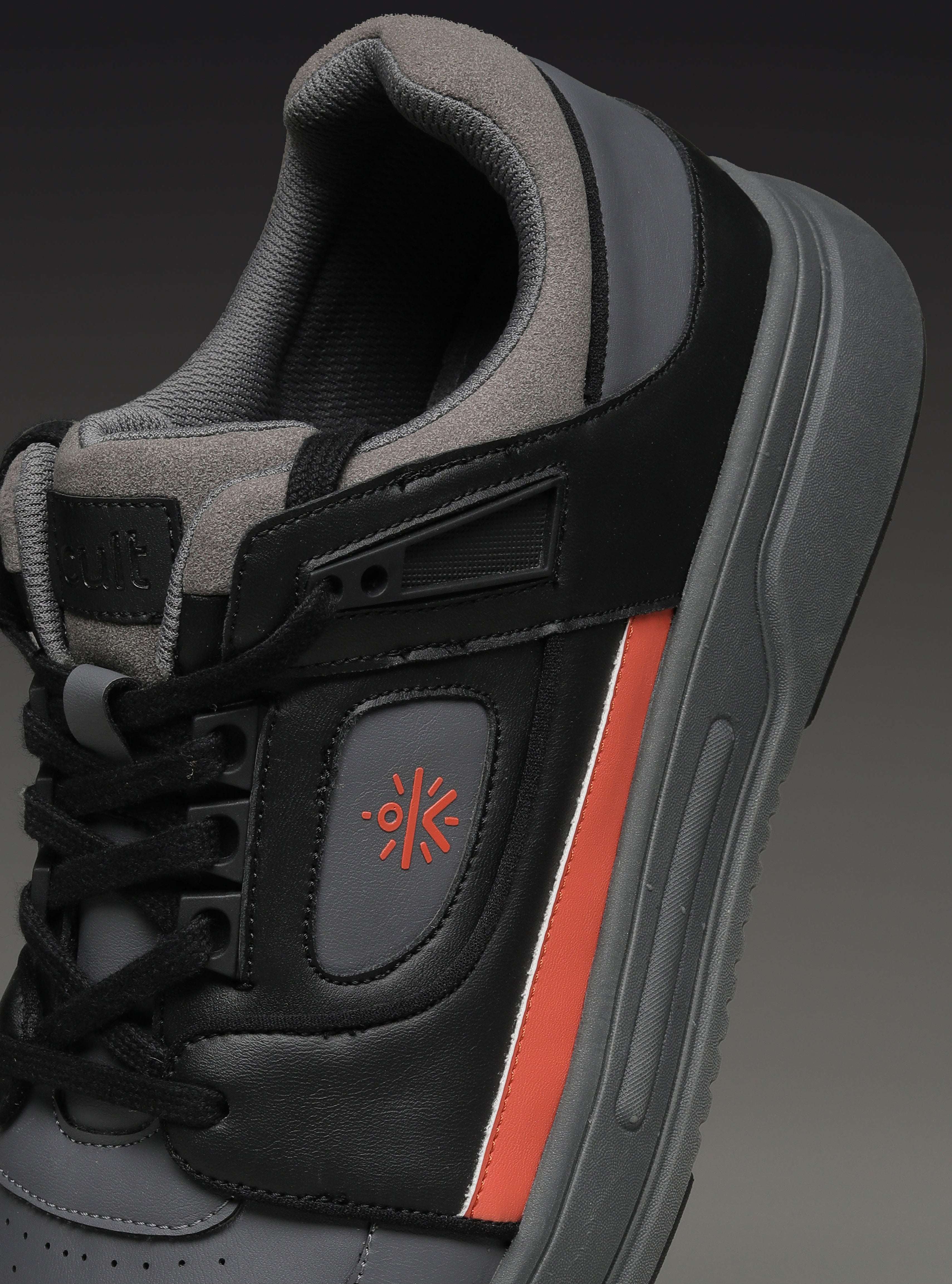 cult Men's AeroLite Sneakers - D.Grey/Black