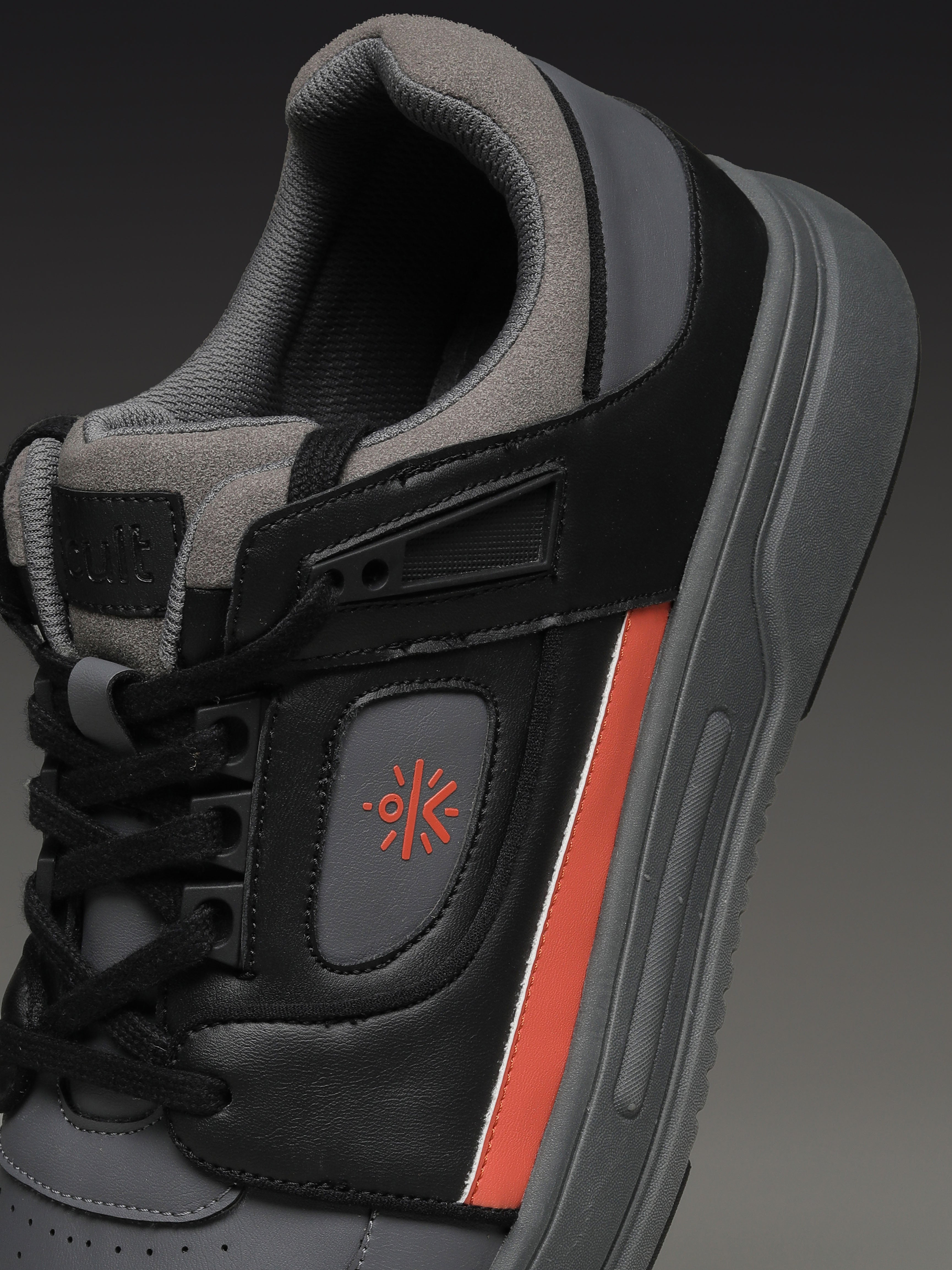 cult Men's AeroLite Sneakers - D.Grey/Black