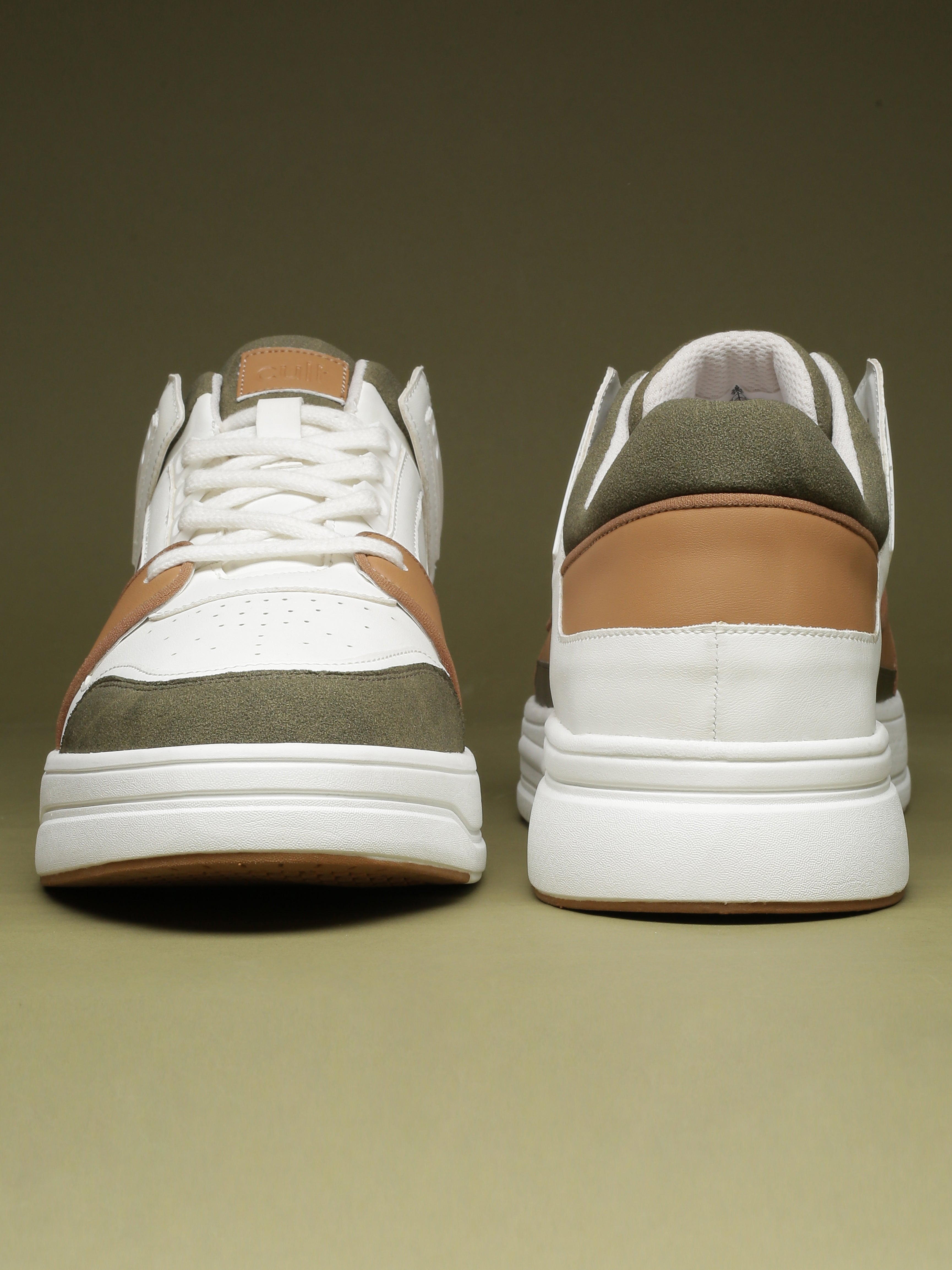 cult Men's AeroLite Sneakers - White/Tan