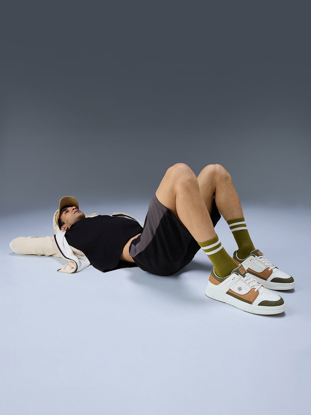 cult Men's AeroLite Sneakers - White/Tan