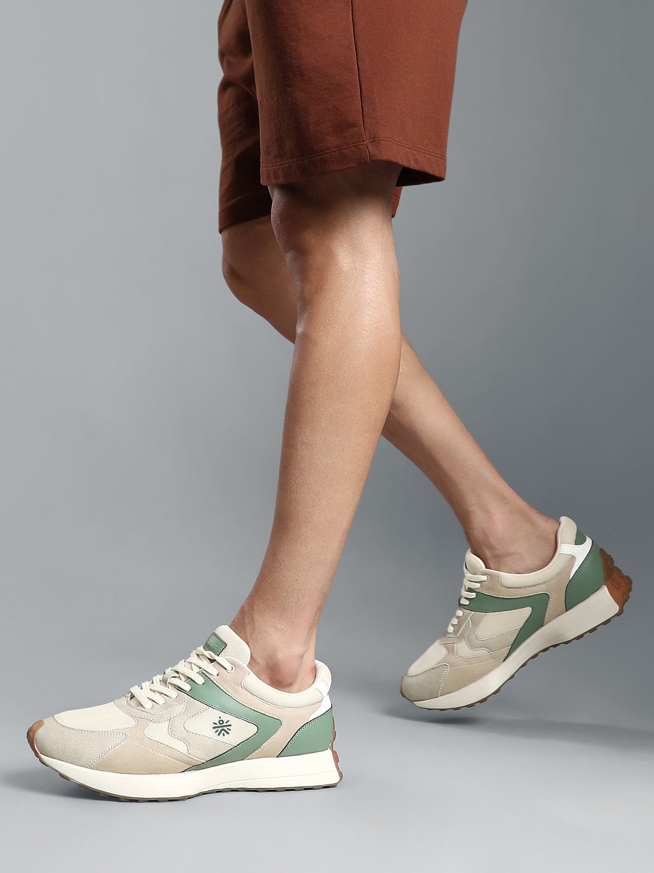 cult Men's EasyBreezy Sneakers - Beige/Olive