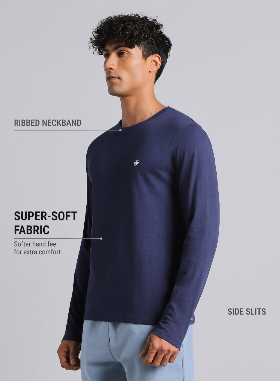 Men's Cult Essential Cotton Pack of 2 Full Sleeve T-shirts