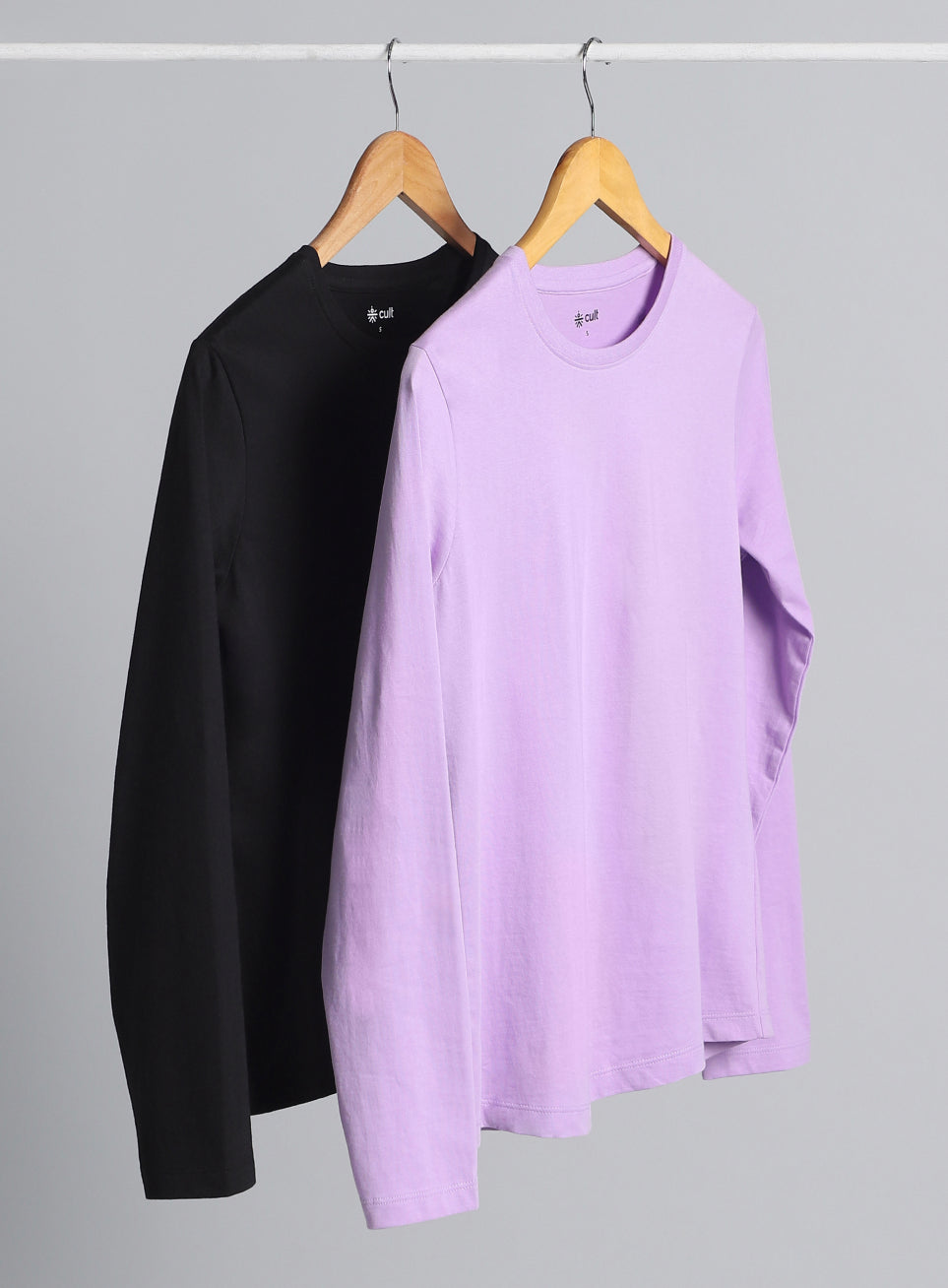 Women's Cult Essential Cotton Pack of 2 Full sleeve T-shirts
