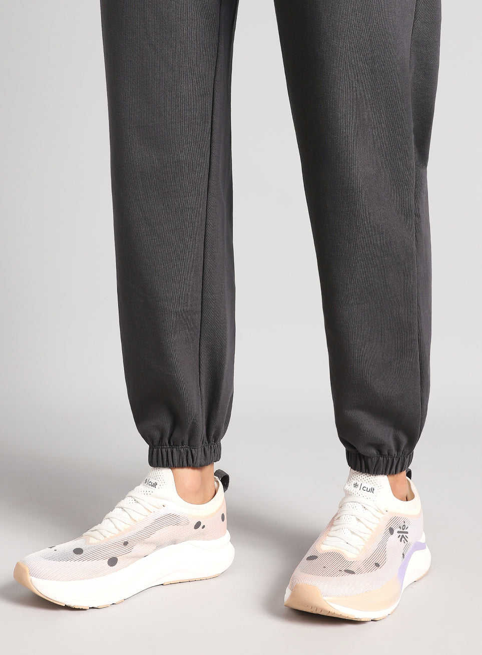 Women's Dark Grey Play On Reverse Pocket Joggers