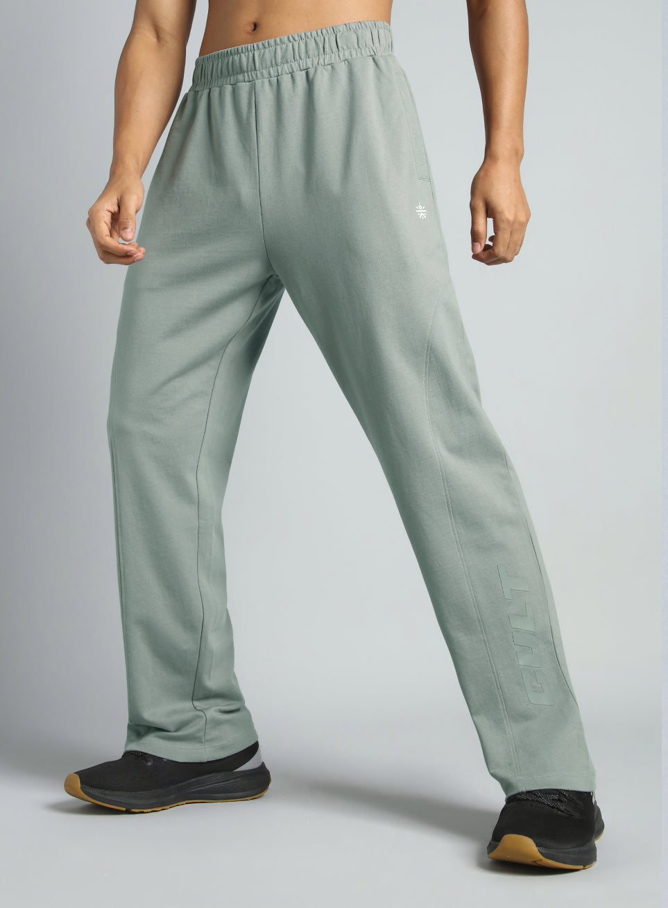Men's Grey Cult Sporty Trackpants