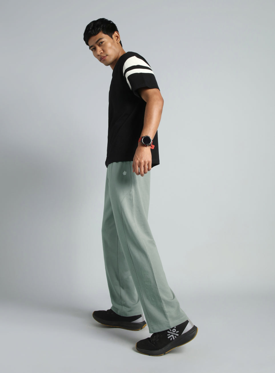 Men's Grey Cult Sporty Trackpants