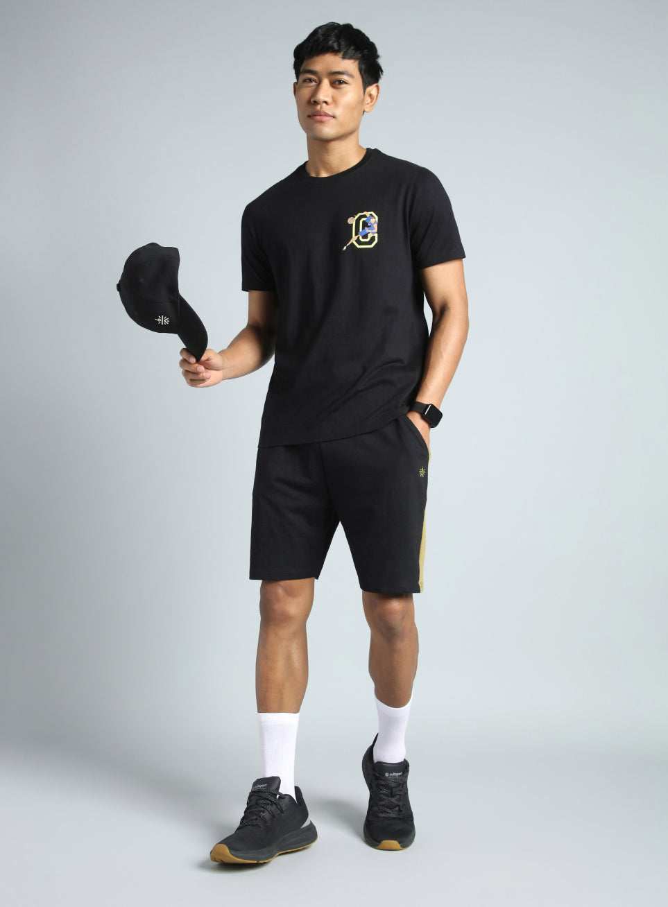 Mne's Black Play Basketball Graphic T-shirt