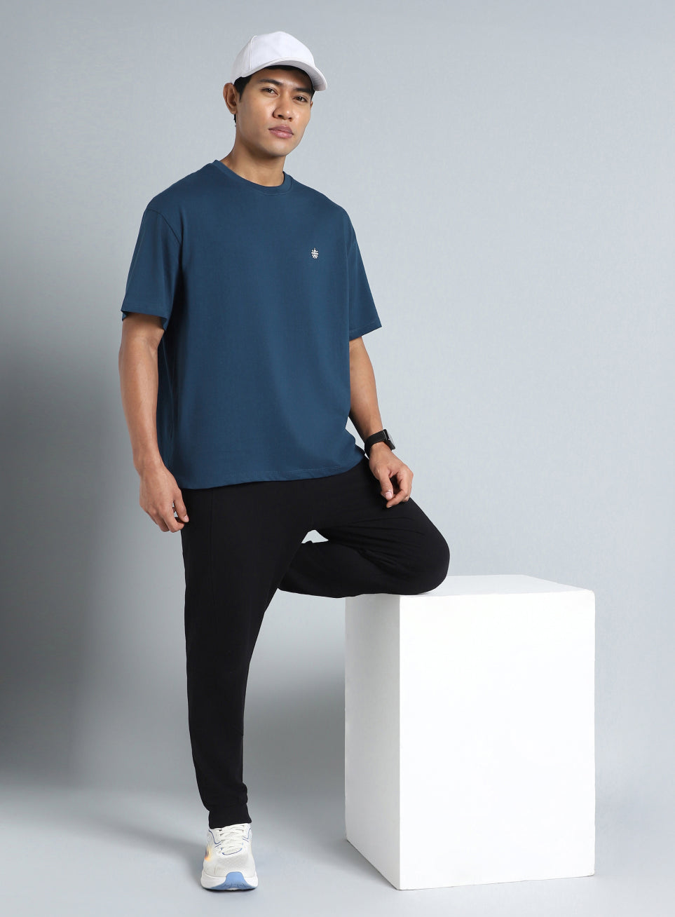 Men's Navy Cult Brand Carrier Relaxed fit T-shirt