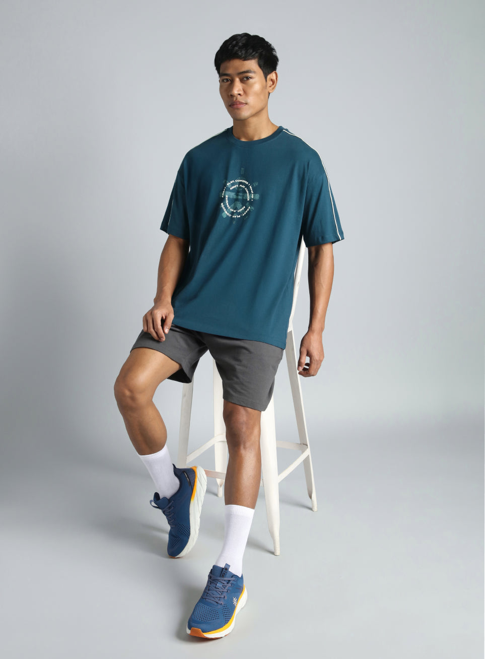 Men's Navy Cult Brand Carrier T-shirt