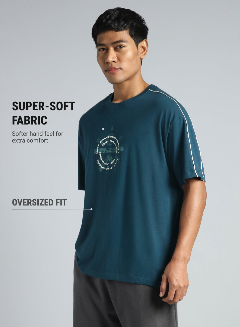 Men's Navy Cult Brand Carrier T-shirt