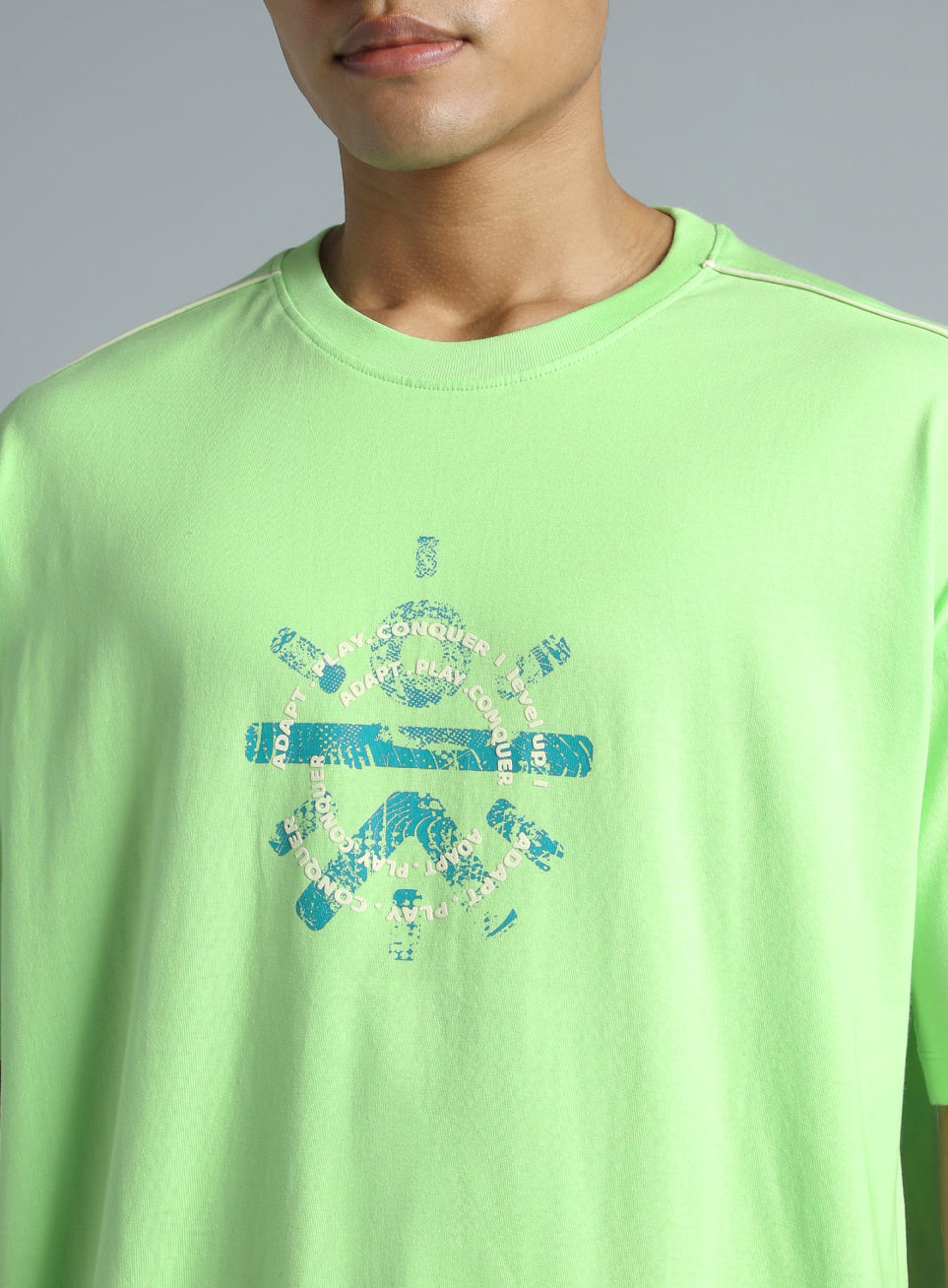 Men's Lime Cult Brand Carrier T-shirt