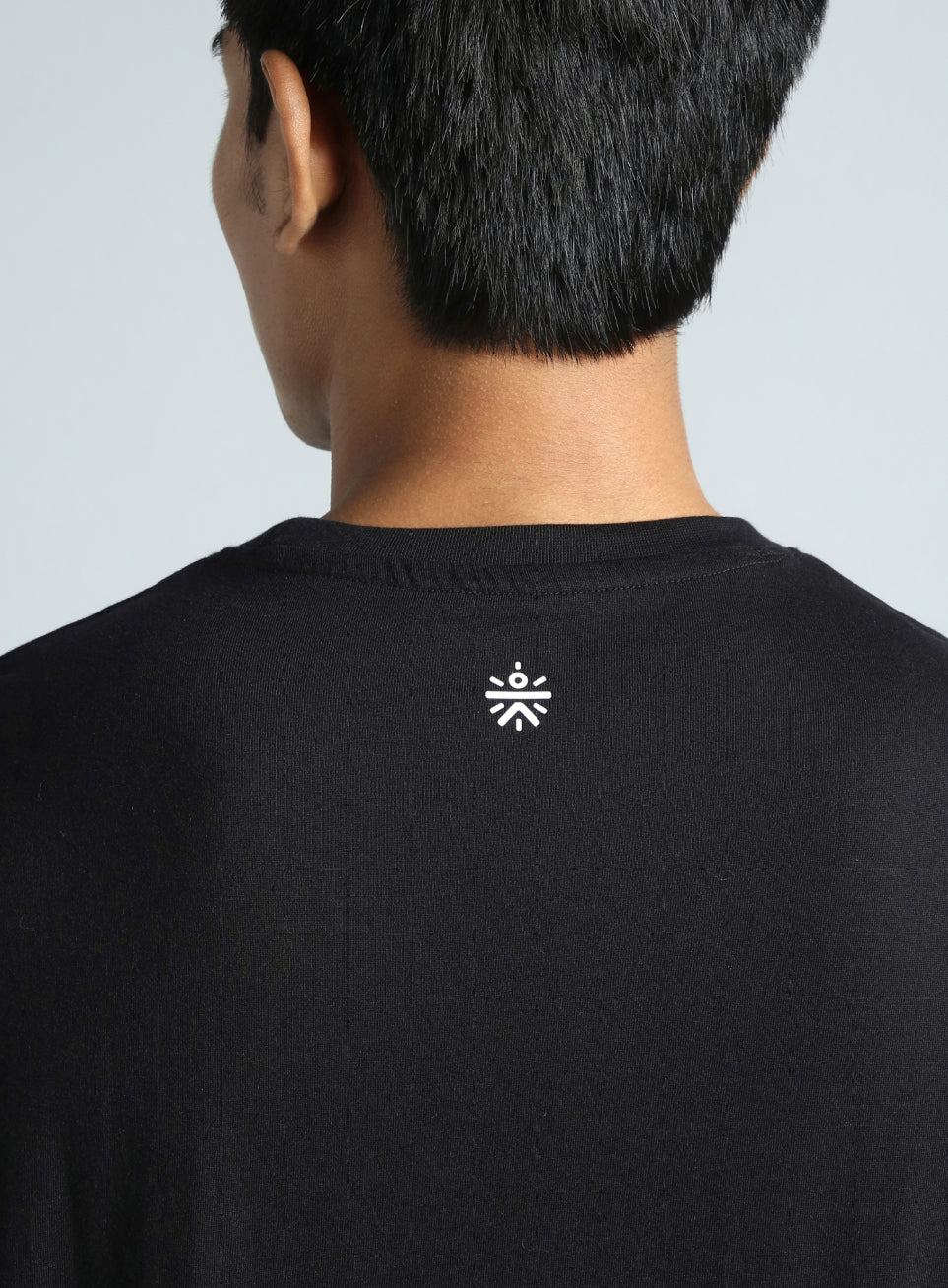 Men's Black Play On Relaxed fit Graphic T-shirt