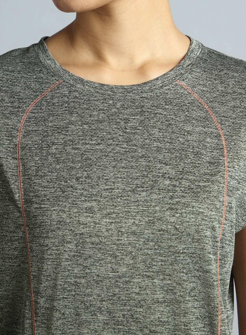 Women's Grey Train Day Performance Top