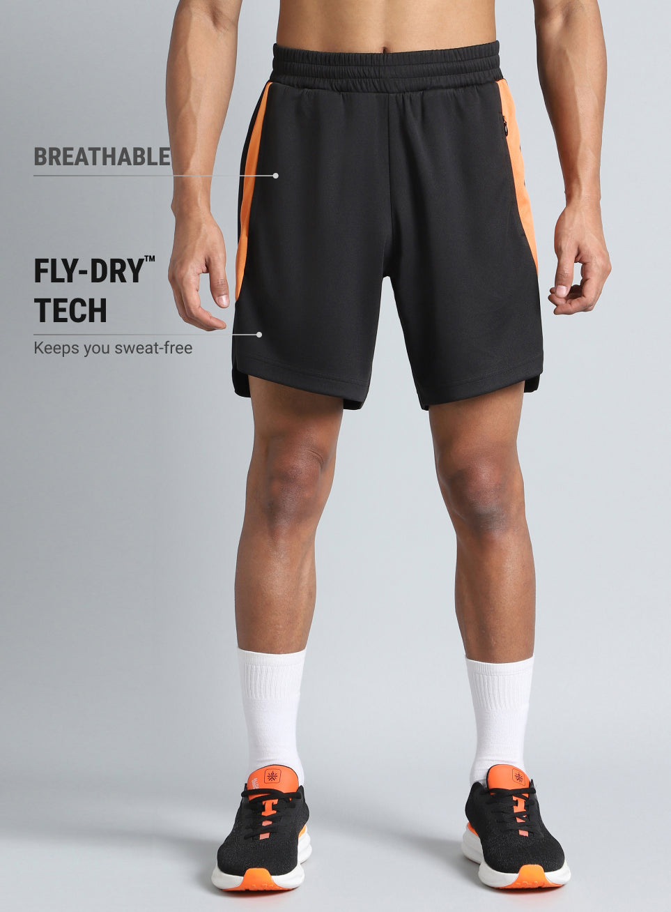 Men's Black All Form Training Shorts