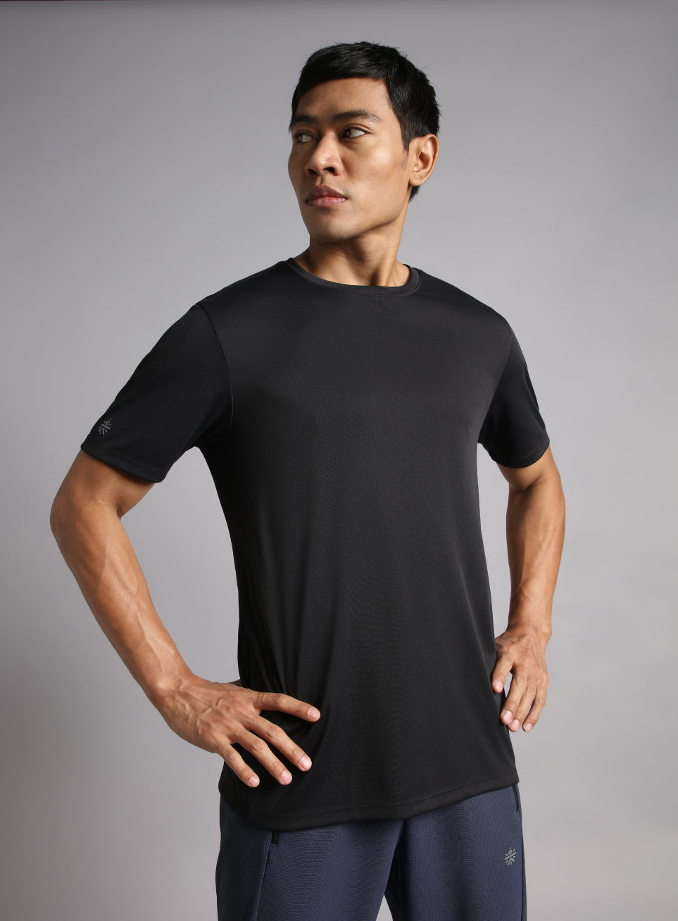 Men's Black The Racer Pacer T-shirt