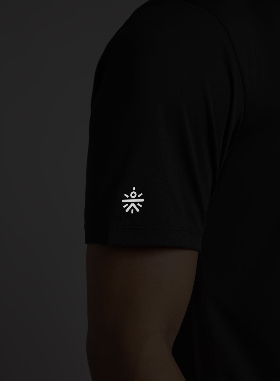 Men's Black The Racer Pacer T-shirt