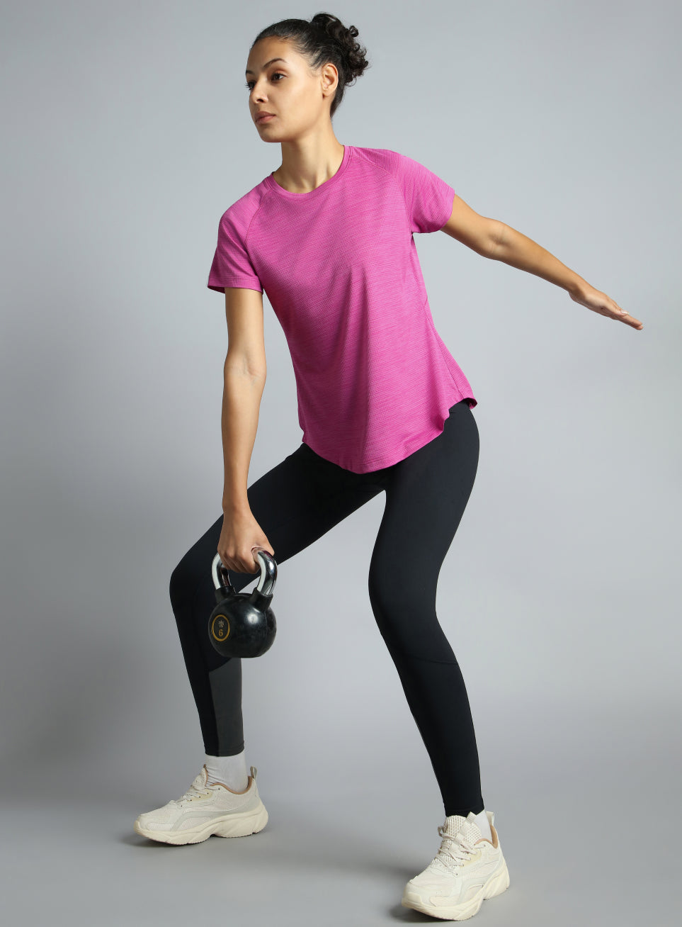 Women's Pink Flow HIIT Top