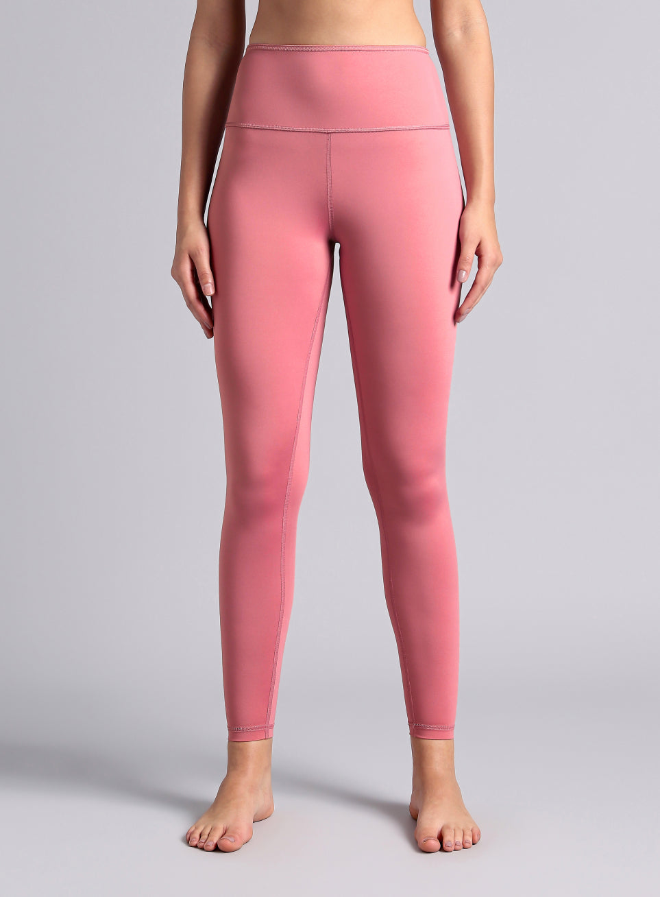 Women's Pink Yoga Reversible COMFlex Tights