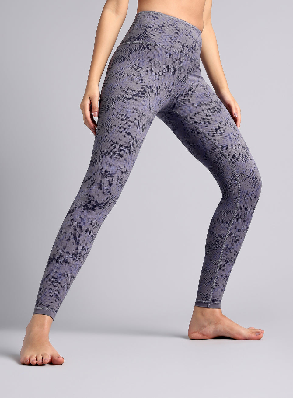 Women's Dark Grey Yoga Reversible COMFlex Tights