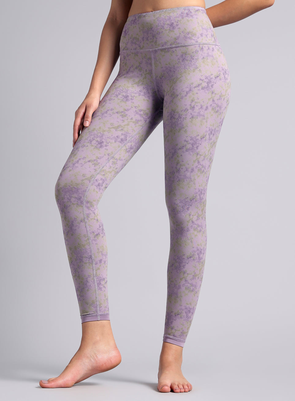 Women's Purple Yoga Reversible COMFlex Tights