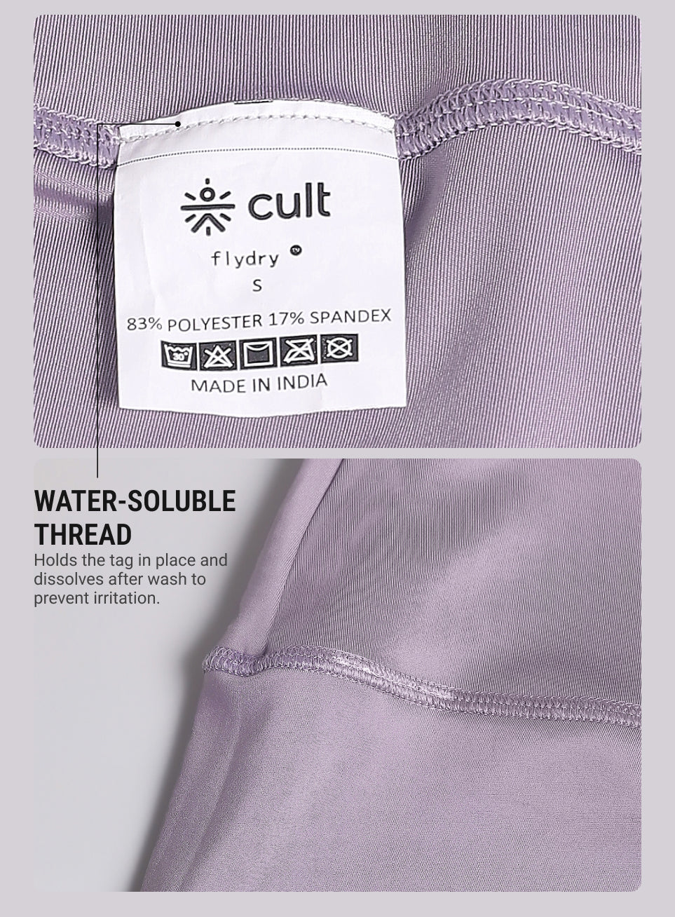 Women's Purple Yoga Reversible COMFlex Tights