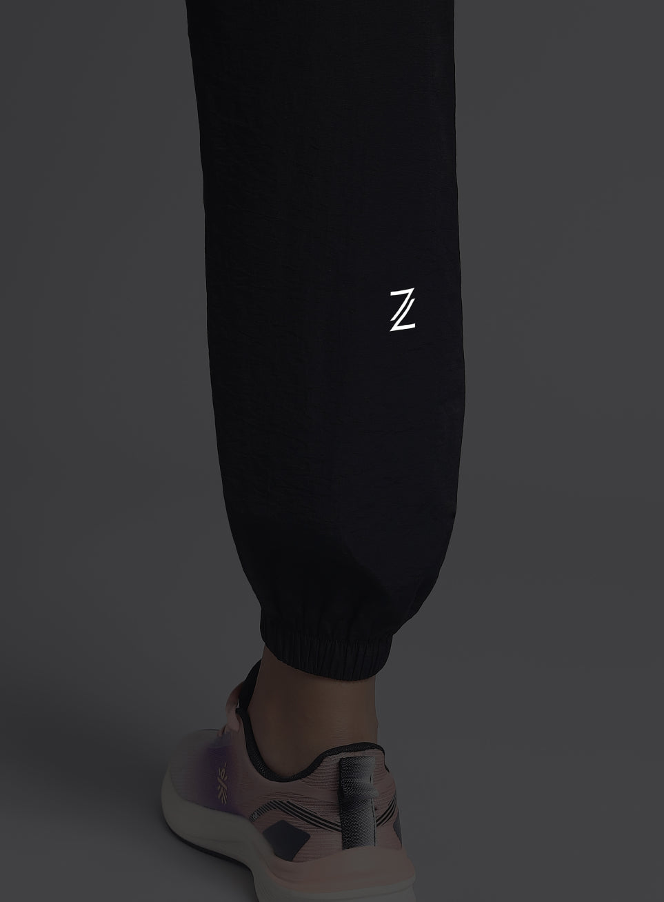 Women's Black Sporty Outrun Track Suit