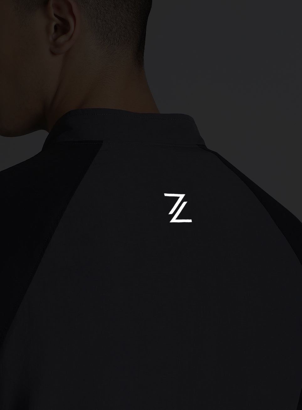 Men's Dark Grey Run Forward All Weather Track Suit