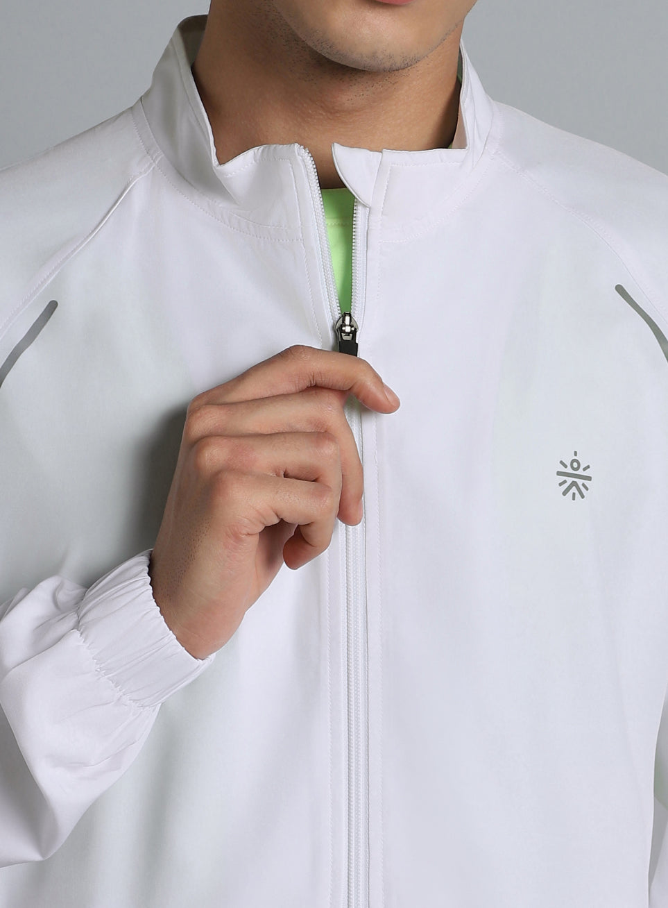 Men's Running Expert White Lightweight Jacket