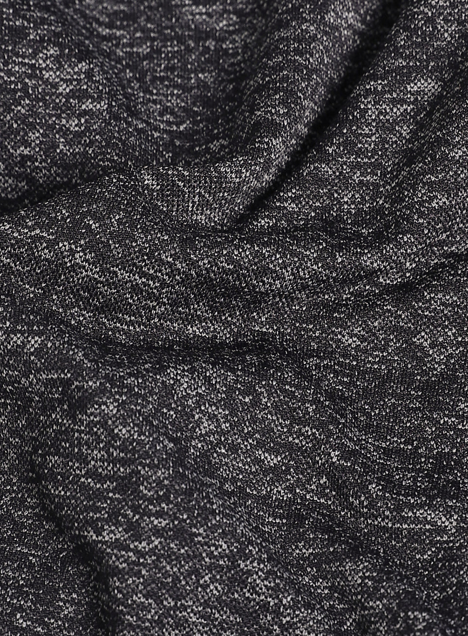 Women's Black Snug Fit Seamless Jacket