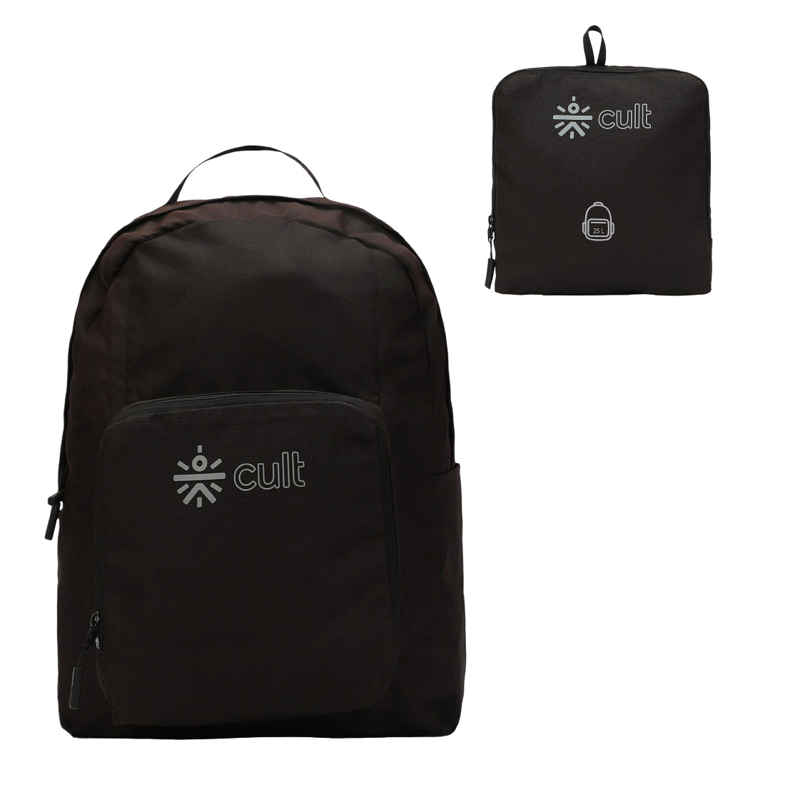 cult Foldable Backpack 25L Black