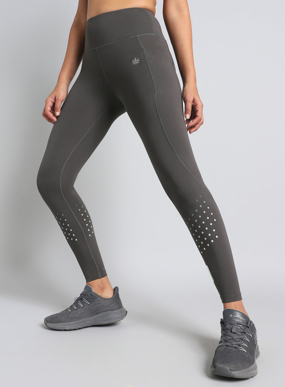 Women's Dark Grey Ultimate Run COMFlex Tights