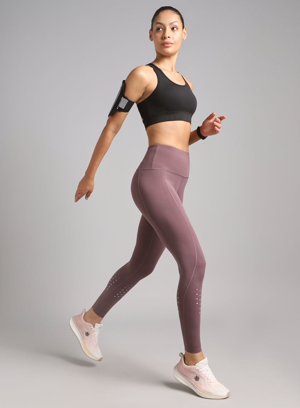 Women's Brown Ultimate Run COMFlex Tights