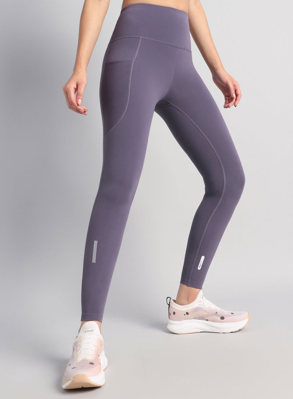 Women's Purple Run Elevate COMFlex Tights