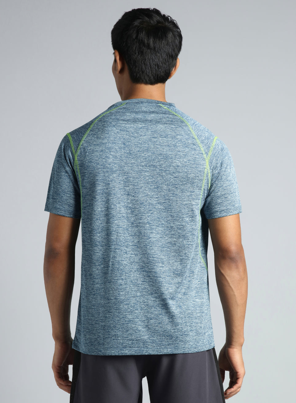 Men's Blue Train Day Performance T-shirt