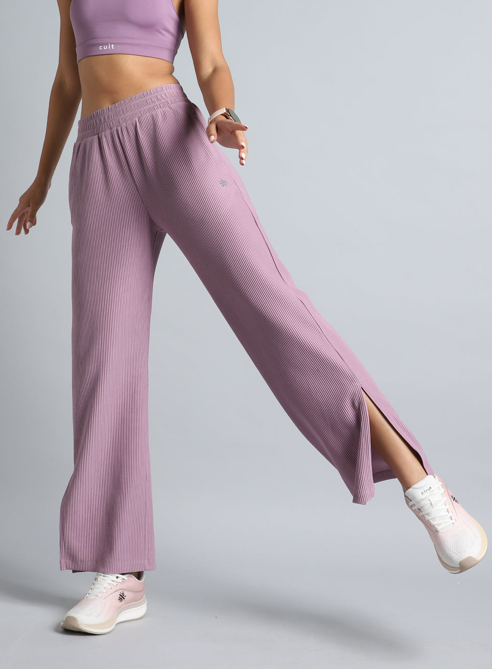 Women's Purple Move it Highwaist Trackpants
