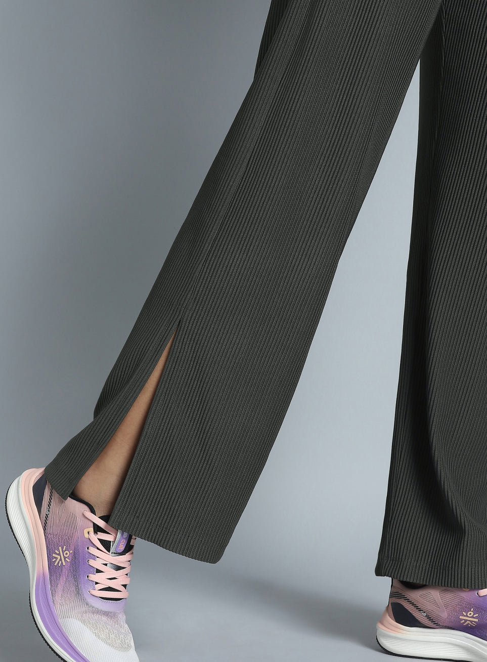 Women's Grey Move it Highwaist Trackpants