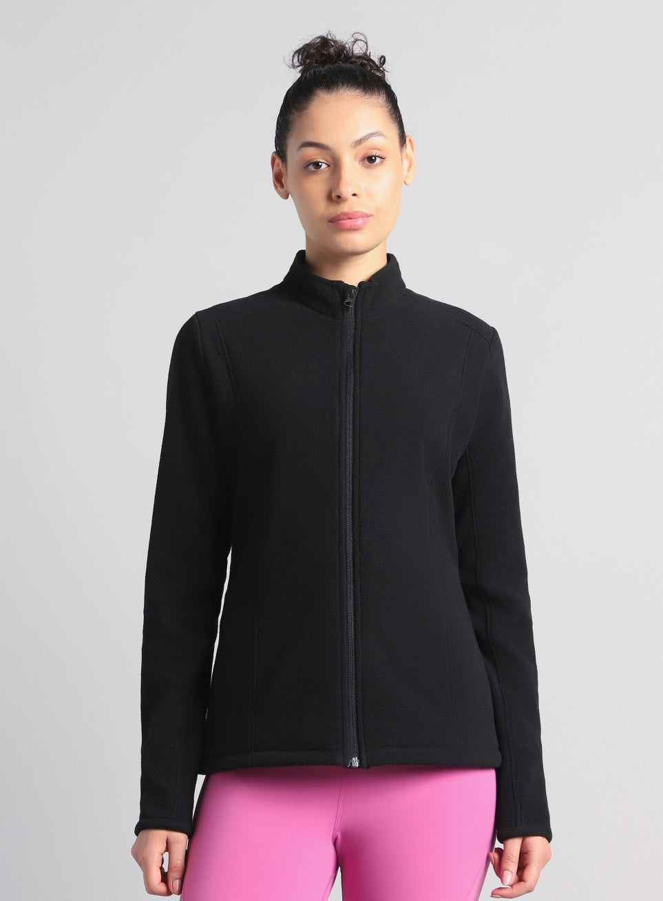 Women's Black Performance Pro Training Fleece Jacket