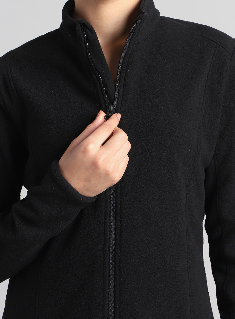 Women's Black Performance Pro Training Fleece Jacket