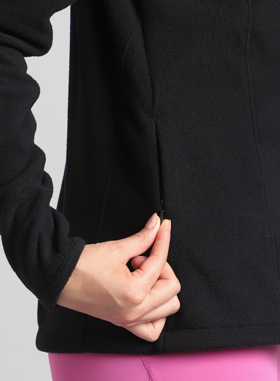 Women's Black Performance Pro Training Fleece Jacket