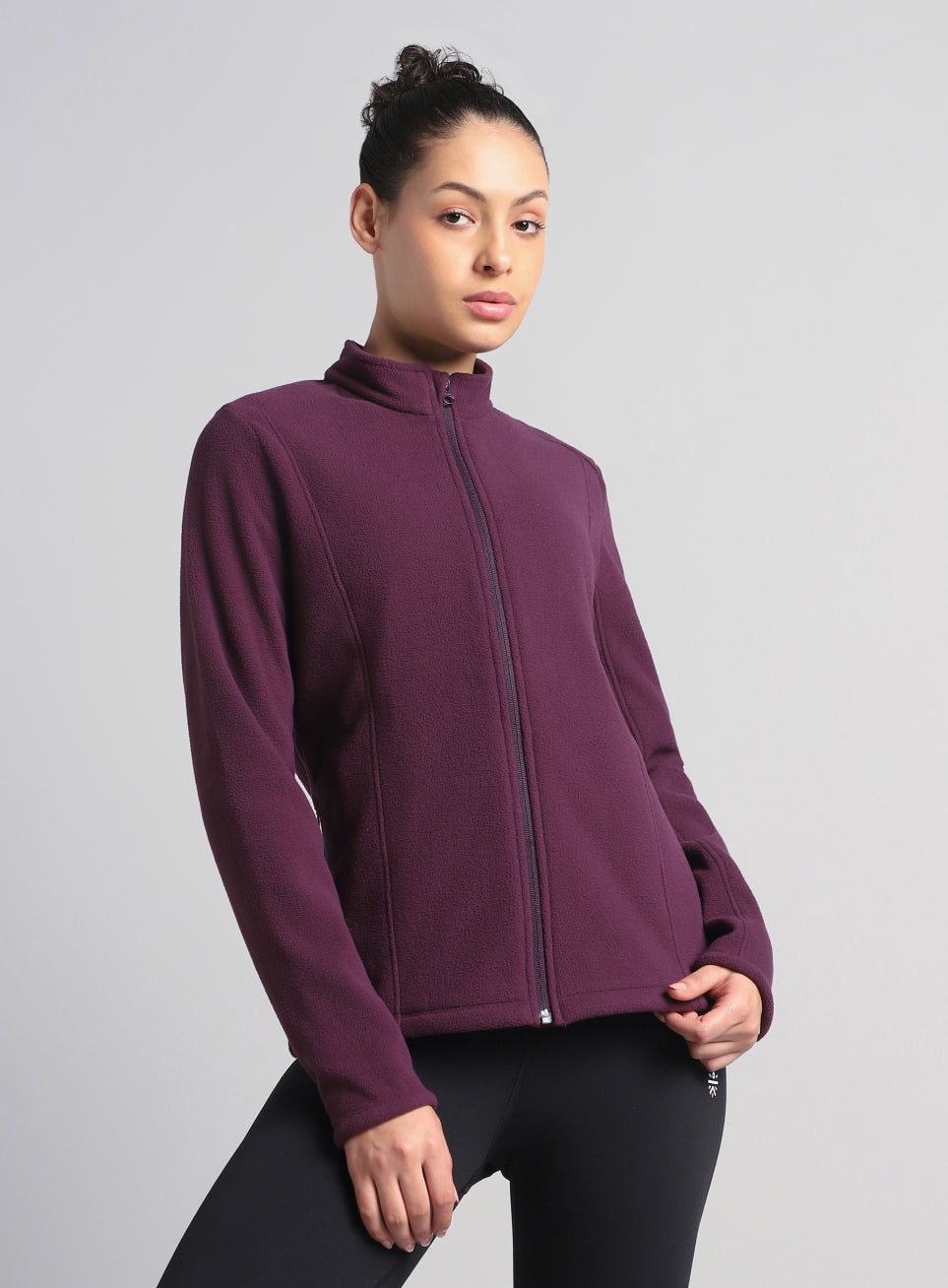 Women's Wine Performance Pro Training Fleece Jacket