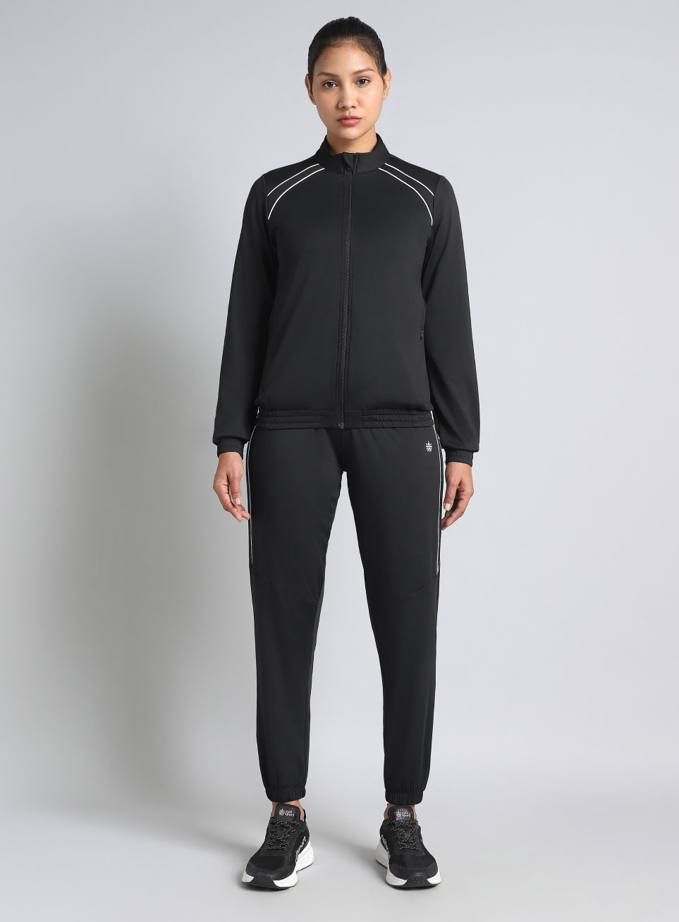 Women's Black Train All Format Track Suit