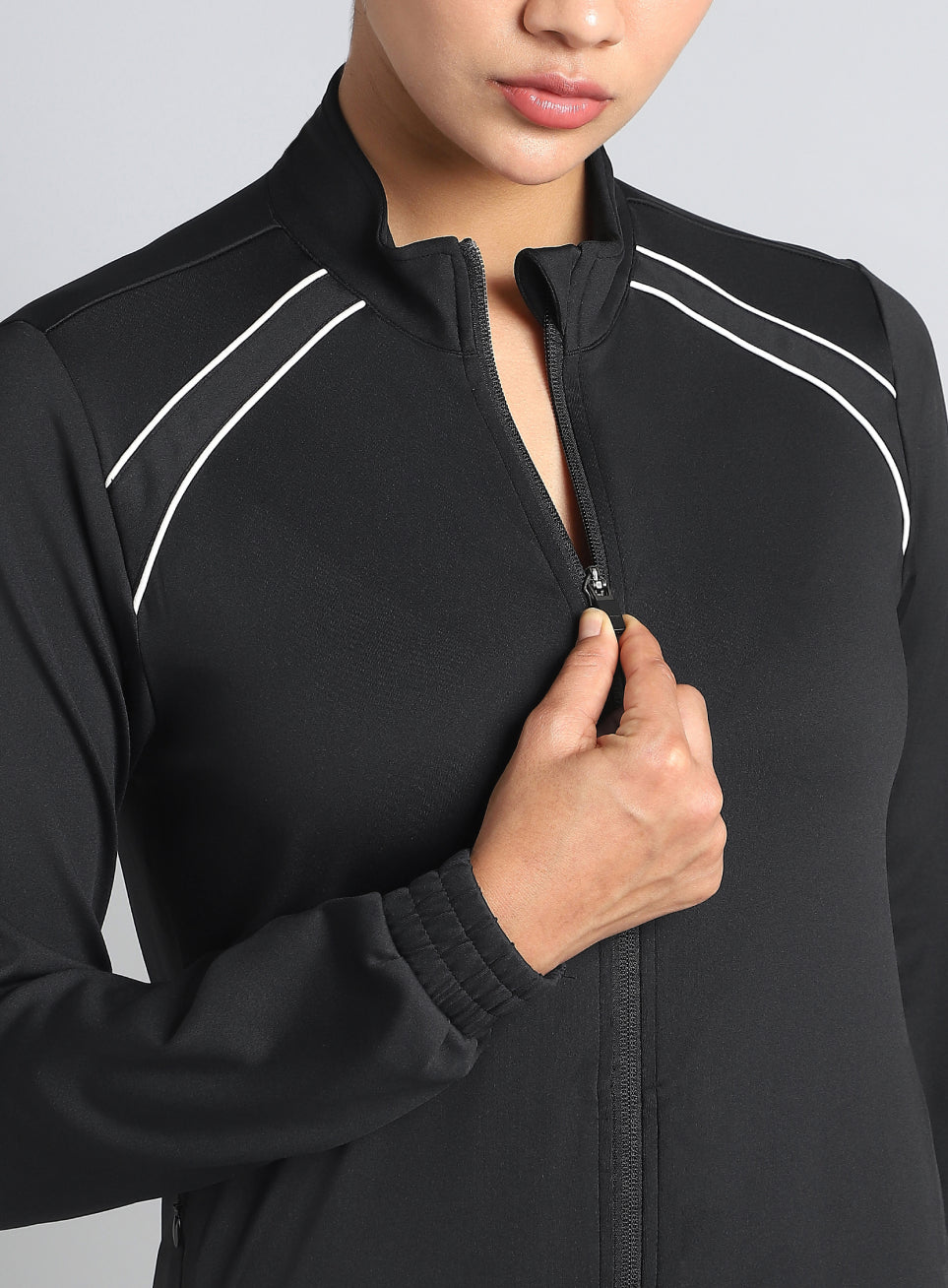 Women's Black Train All Format Track Suit