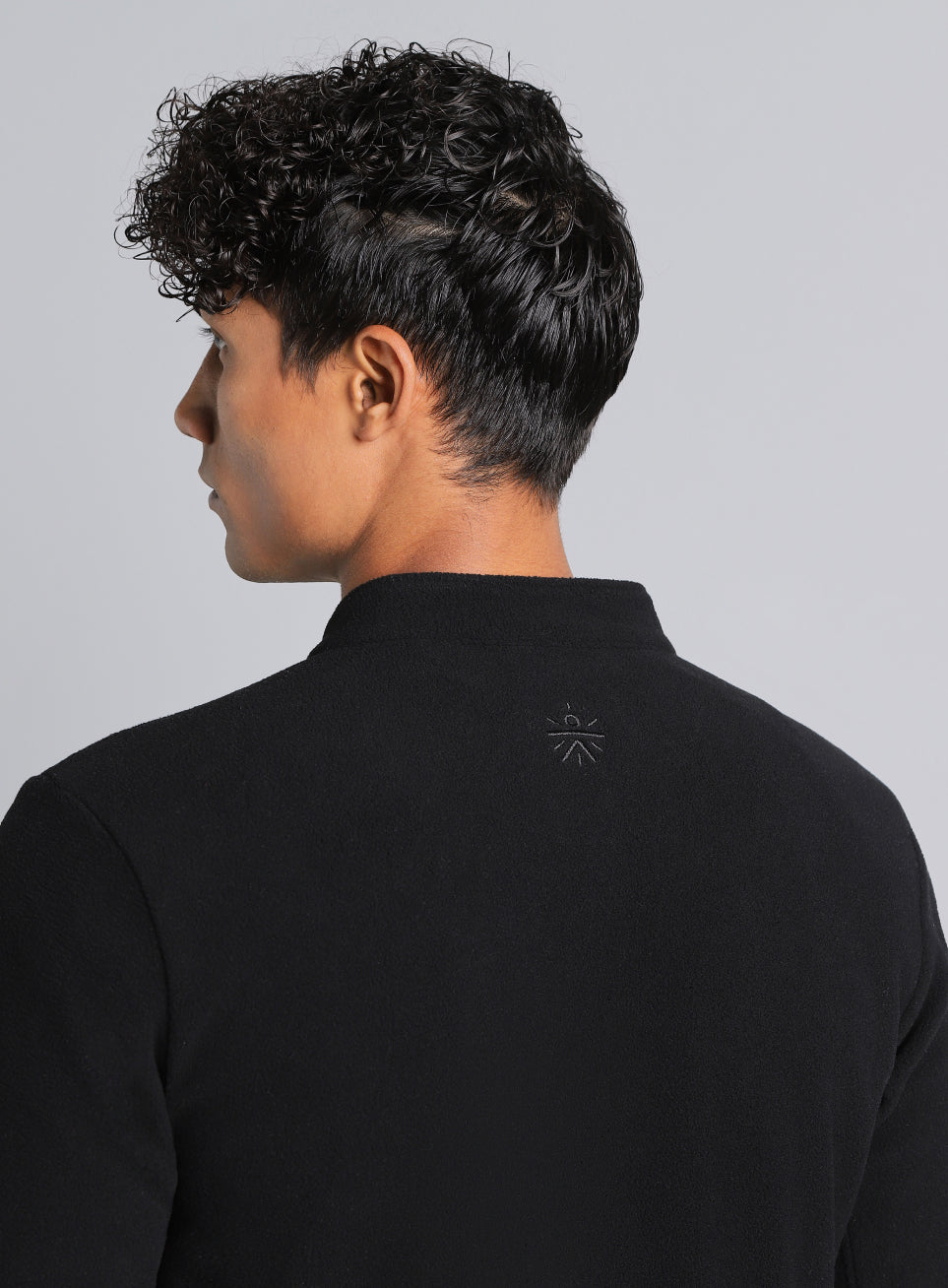 Men's Black Performance Pro Training Fleece Jacket