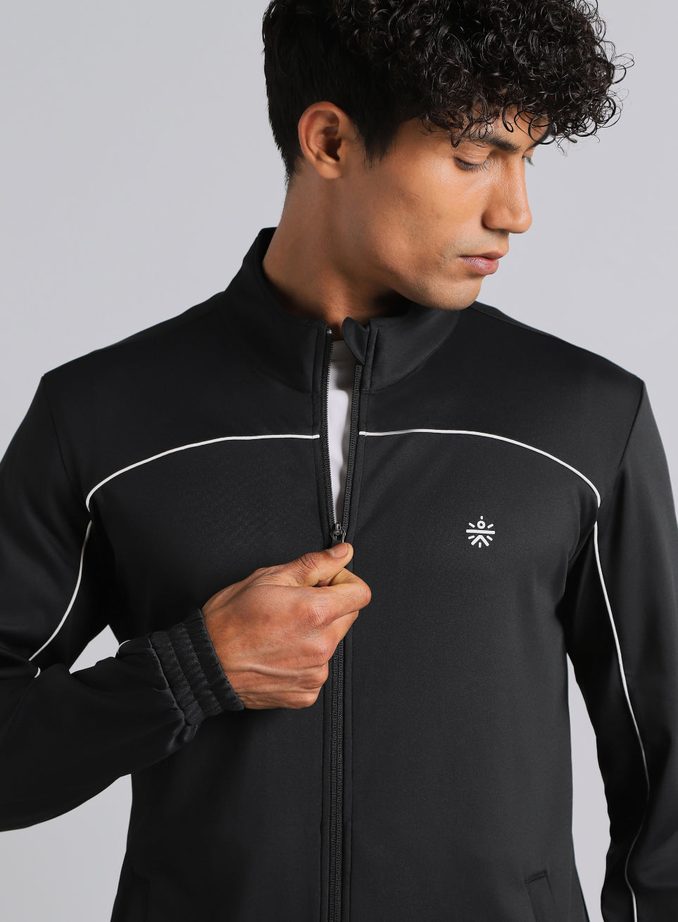 Men's Black Training All Format Tracksuit