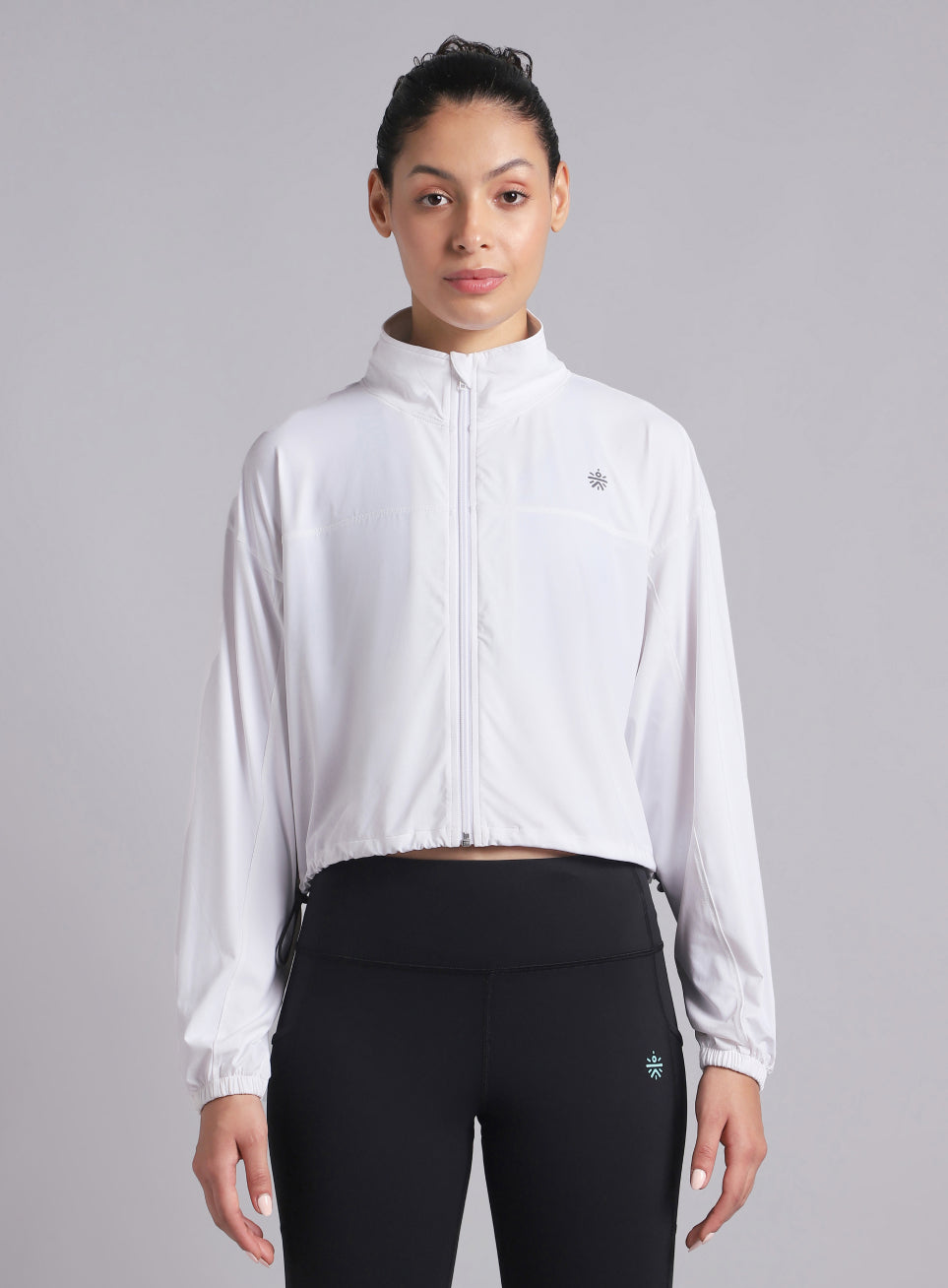 Women's White Supreme Soft Ultra Light Running Jacket