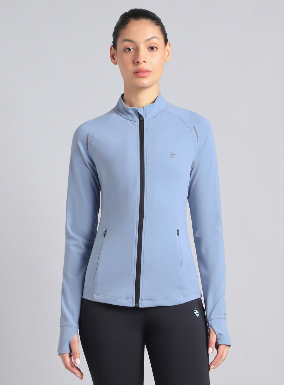 Women's Blue Performance Training Essential COMFlex Jacket