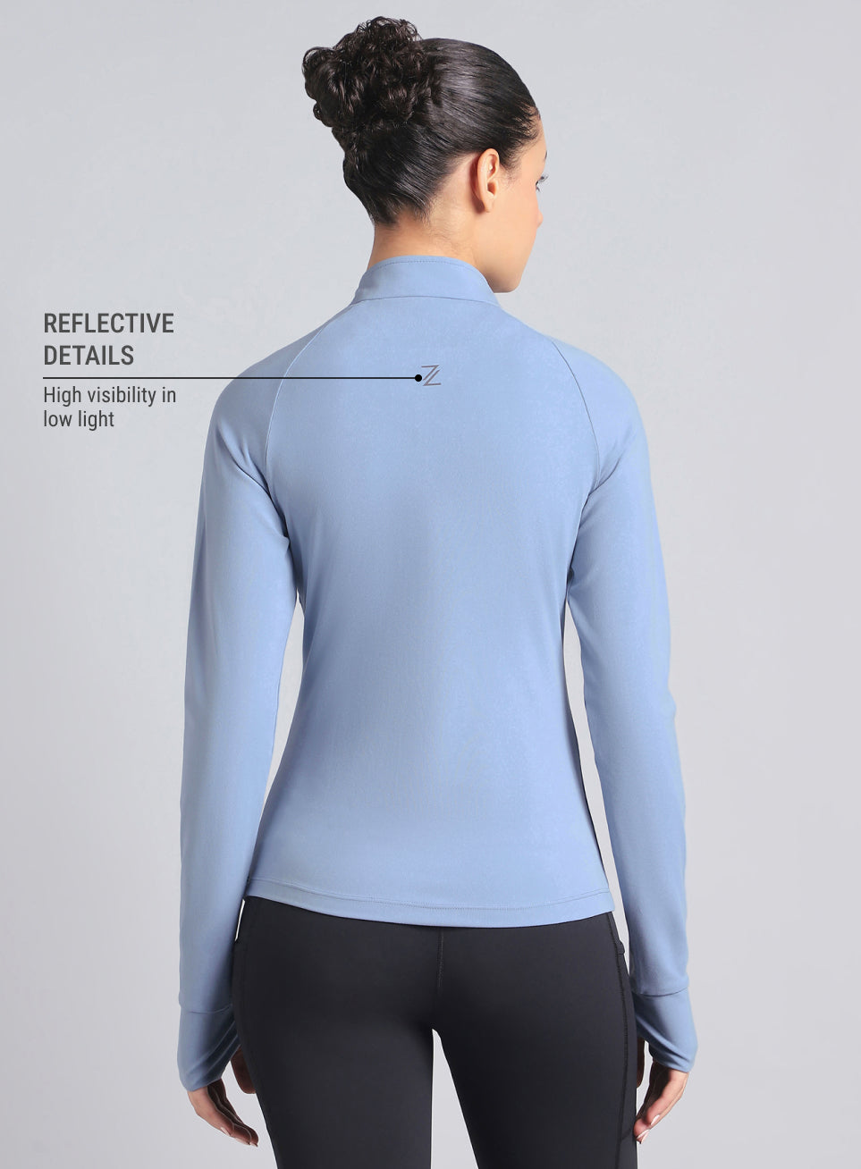 Women's Blue Performance Training Essential COMFlex Jacket